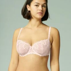 Simone Perele Wish Half Cup Bra - Sakura Pink