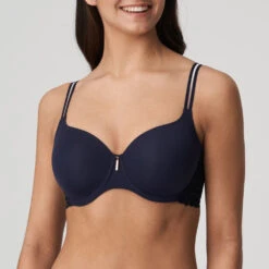 PRIMA DONNA Twist East End Padded Heart Shape Bra - Majestic Blue