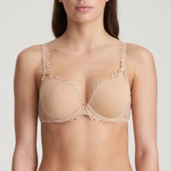 MARIE JO Jane Padded Heart Shape Padded Bra - Dune