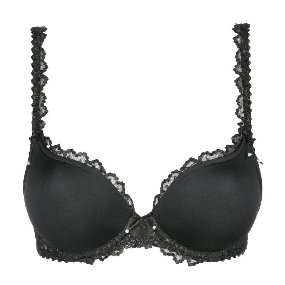MARIE JO Jane Padded Heart Shaped Bra - Black 5 MARIE JO Jane Padded Heart Shaped Bra - Black - Image 5