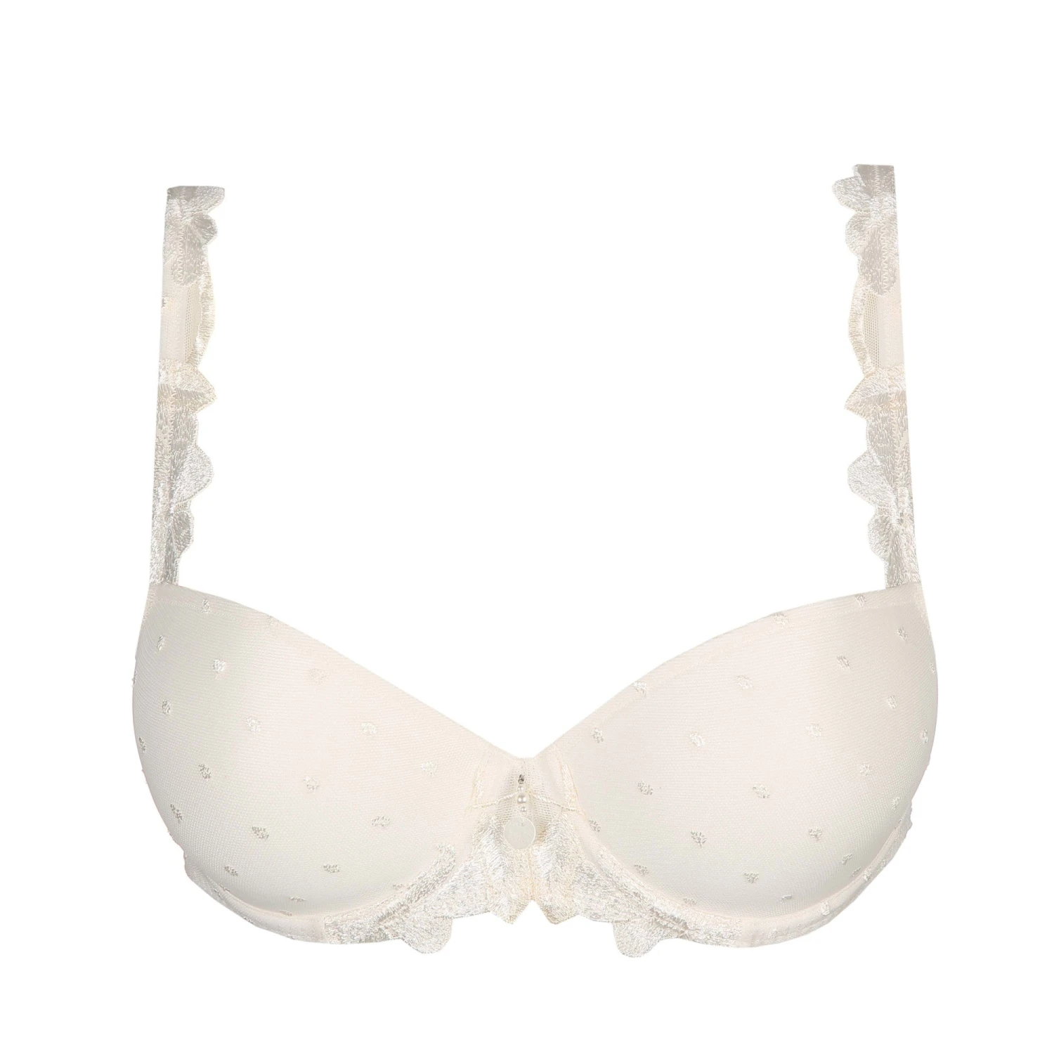 MARIE JO Agnes Padded Balcony Bra - Natural 5 MARIE JO Agnes Padded Balcony Bra - Natural - Image 5