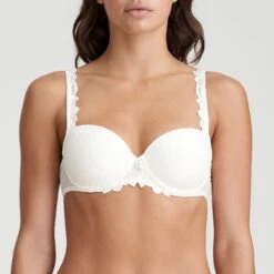 MARIE JO Agnes Padded Balcony Bra - Natural