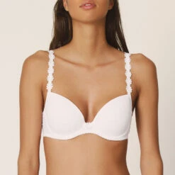 MARIE JO Avero Round Shape Padded Bra - White