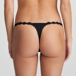 MARIE JO Avero String Thong - Black -Selected Fashion Lingerie Stores eservices marie jo lingerie thong avero 0600413 black 3 3457524