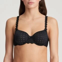 MARIE JO Avero Seamless Non-Padded Bra - Black