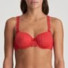 MARIE JO Avero Seamless Non-Padded Bra - Scarlet