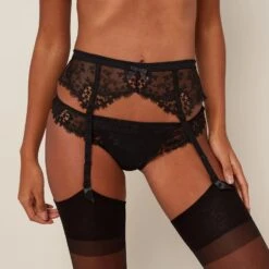 Simone Perele Wish Suspender Belt - Black -Selected Fashion Lingerie Stores image 75c3542f 4fd3 4a6e bcac bf58a3943ca1 1