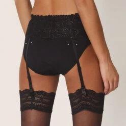 MARIE JO Jane Suspender Belt - Black -Selected Fashion Lingerie Stores image 88d45442 7c56 487e aca5 ddbffa895d43 3