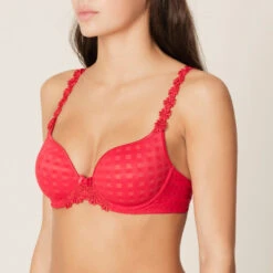 MARIE JO Avero Heart Shaped Padded Bra - Scarlet -Selected Fashion Lingerie Stores image b42378e6 4ab1 443e b4a5 a1dbce771a17