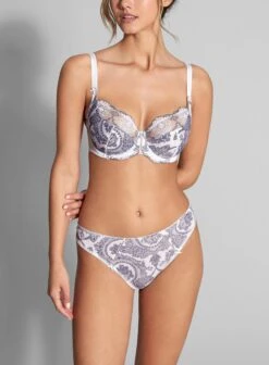 Empreinte Lilly Rose Low - Neck Bra - Bleu De Jouy -Selected Fashion Lingerie Stores image b93e0245 646d 4927 a605 fd2fae311e6f